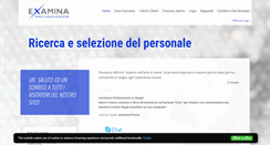 Desktop Screenshot of examinarisorseumane.it